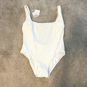 NWT Monday Swimwear Sardina One Piece - White